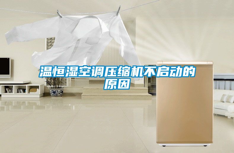 溫恒濕空調(diào)壓縮機(jī)不啟動的原因
