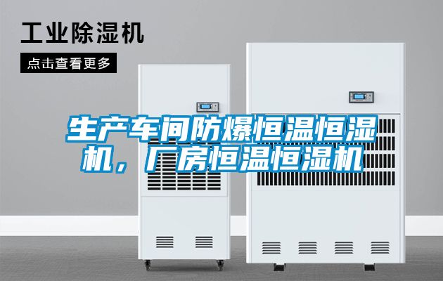 生產(chǎn)車間防爆恒溫恒濕機，廠房恒溫恒濕機