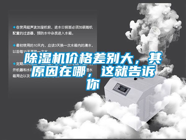 除濕機(jī)價(jià)格差別大，其原因在哪，這就告訴你