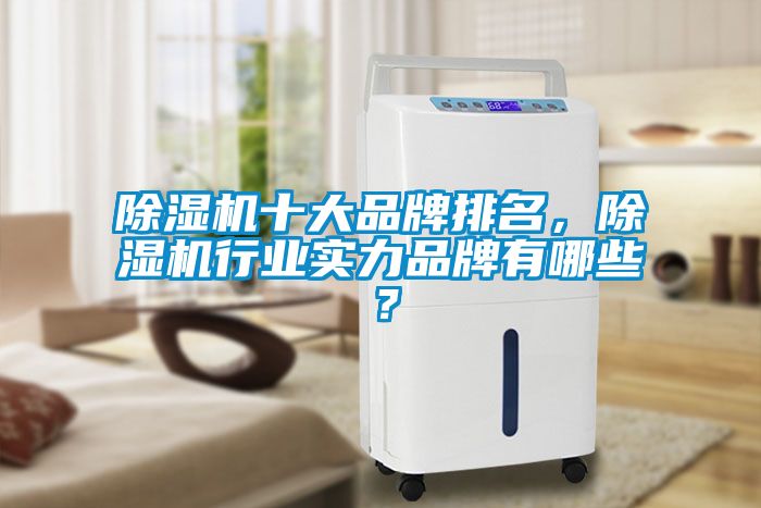 除濕機十大品牌排名，除濕機行業(yè)實力品牌有哪些？