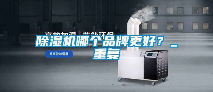 除濕機哪個品牌更好？_重復(fù)