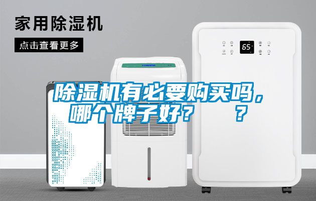 除濕機(jī)有必要購(gòu)買(mǎi)嗎，哪個(gè)牌子好？  ？