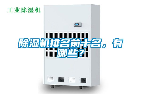 除濕機(jī)排名前十名，有哪些？