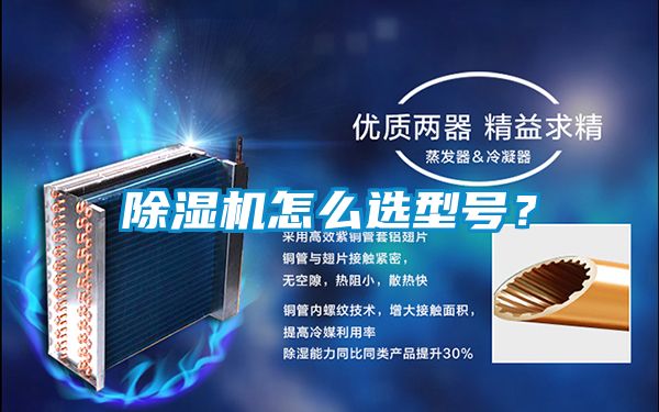 除濕機怎么選型號？