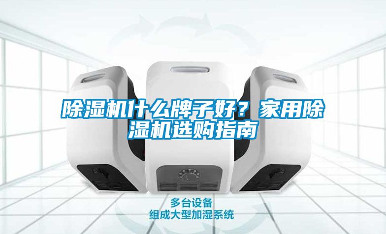 除濕機什么牌子好？家用除濕機選購指南