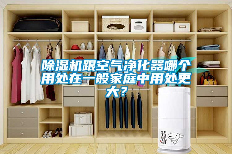 除濕機(jī)跟空氣凈化器哪個用處在一般家庭中用處更大？