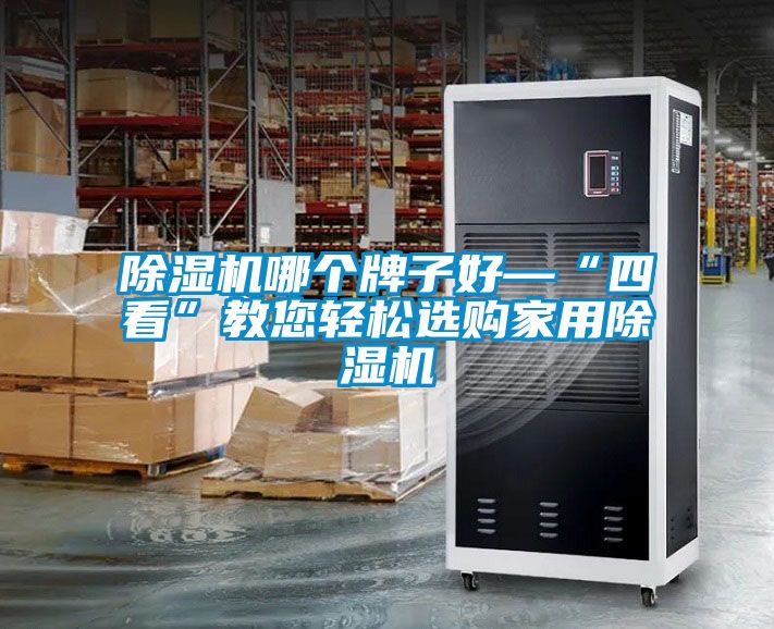 除濕機(jī)哪個(gè)牌子好—“四看”教您輕松選購家用除濕機(jī)