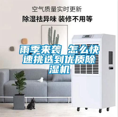 雨季來(lái)襲 怎么快速挑選到優(yōu)質(zhì)除濕機(jī)