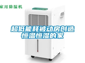 知識(shí)百科超低能耗被動(dòng)房創(chuàng)造恒溫恒濕的家