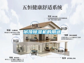 企業(yè)新聞吊頂除濕機的用途