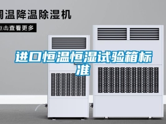 知識(shí)百科進(jìn)口恒溫恒濕試驗(yàn)箱標(biāo)準(zhǔn)