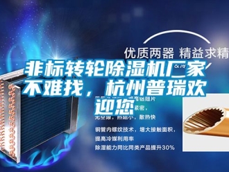 企業(yè)新聞非標轉輪除濕機廠家不難找，杭州普瑞歡迎您