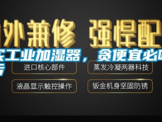 行業(yè)新聞買工業(yè)加濕器，貪便宜必吃虧