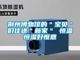知識百科荊州博物館的＂寶貝＂們住進(jìn)＂新家＂ 恒溫恒濕好愜意