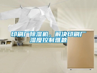 知識(shí)百科印刷廠除濕機(jī)，解決印刷廠濕度控制難題