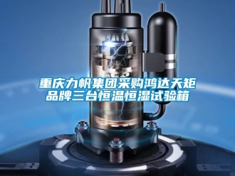 知識百科重慶力帆集團采購鴻達天矩品牌三臺恒溫恒濕試驗箱
