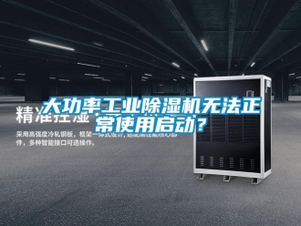 企業(yè)新聞大功率工業(yè)除濕機無法正常使用啟動？