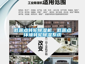 企業(yè)新聞低露點轉(zhuǎn)輪除濕機，低露點環(huán)境轉(zhuǎn)輪除濕系統(tǒng)