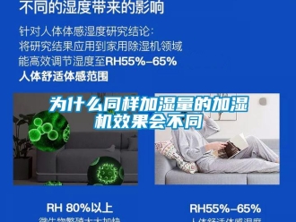 知識百科為什么同樣加濕量的加濕機(jī)效果會不同
