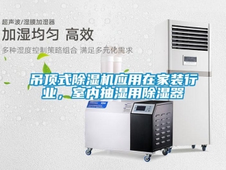 企業(yè)新聞吊頂式除濕機應(yīng)用在家裝行業(yè)，室內(nèi)抽濕用除濕器
