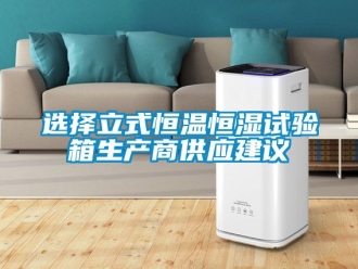知識(shí)百科選擇立式恒溫恒濕試驗(yàn)箱生產(chǎn)商供應(yīng)建議