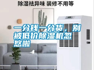 知識(shí)百科一分錢一分貨，別被低價(jià)除濕機(jī)忽悠啦
