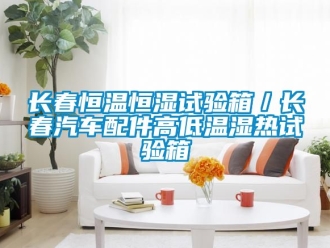知識百科長春恒溫恒濕試驗箱／長春汽車配件高低溫濕熱試驗箱