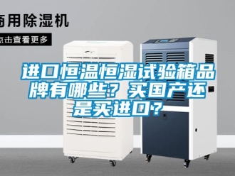 知識(shí)百科進(jìn)口恒溫恒濕試驗(yàn)箱品牌有哪些？買國(guó)產(chǎn)還是買進(jìn)口？