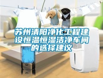 知識百科蘇州清陽凈化工程建設(shè)恒溫恒濕潔凈車間的選擇建議