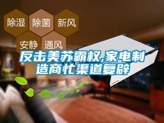企業(yè)新聞反擊美蘇霸權(quán),家電制造商忙渠道復辟