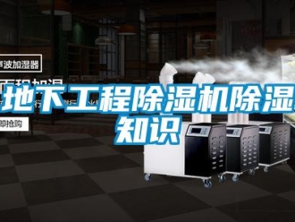 企業(yè)新聞地下工程除濕機除濕知識